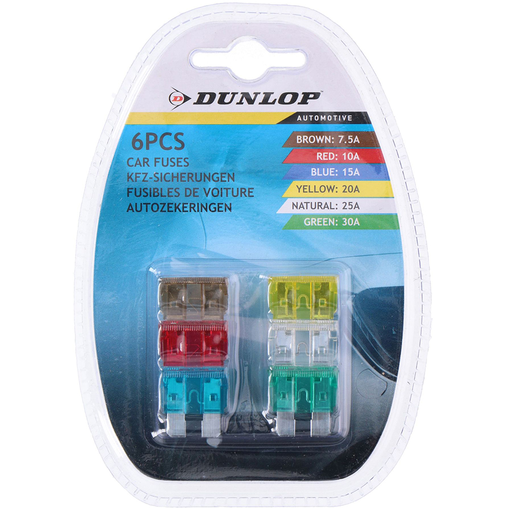 Sigurante auto DUNLOP, 6buc