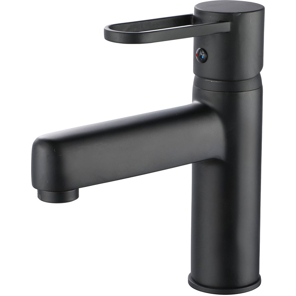 Baterie lavoar AXYS 101472391, monocomanda, alama sanitara, negru