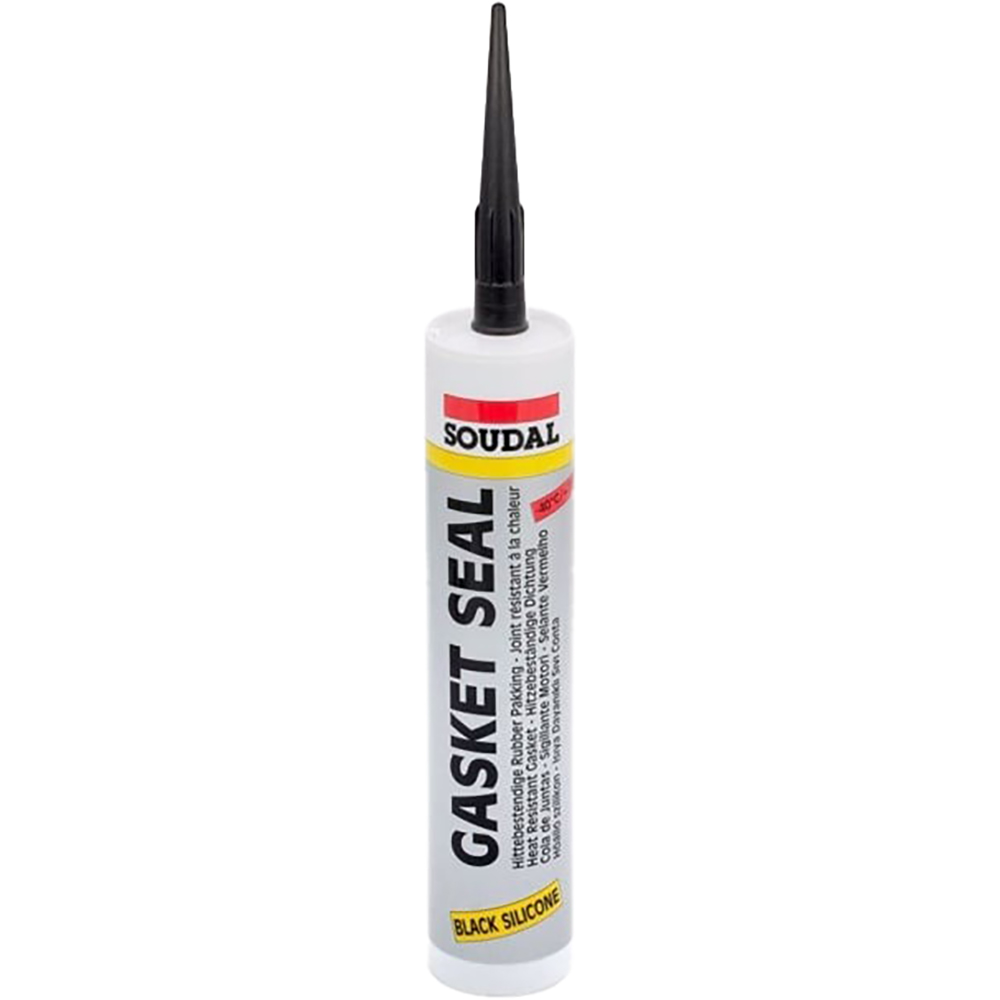 Etansant temperaturi inalte SOUDAL, negru, 310 ml