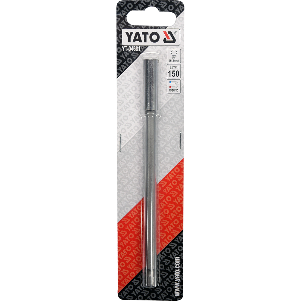 Prelungitor magnetic pentru biti YATO, 1.4x150