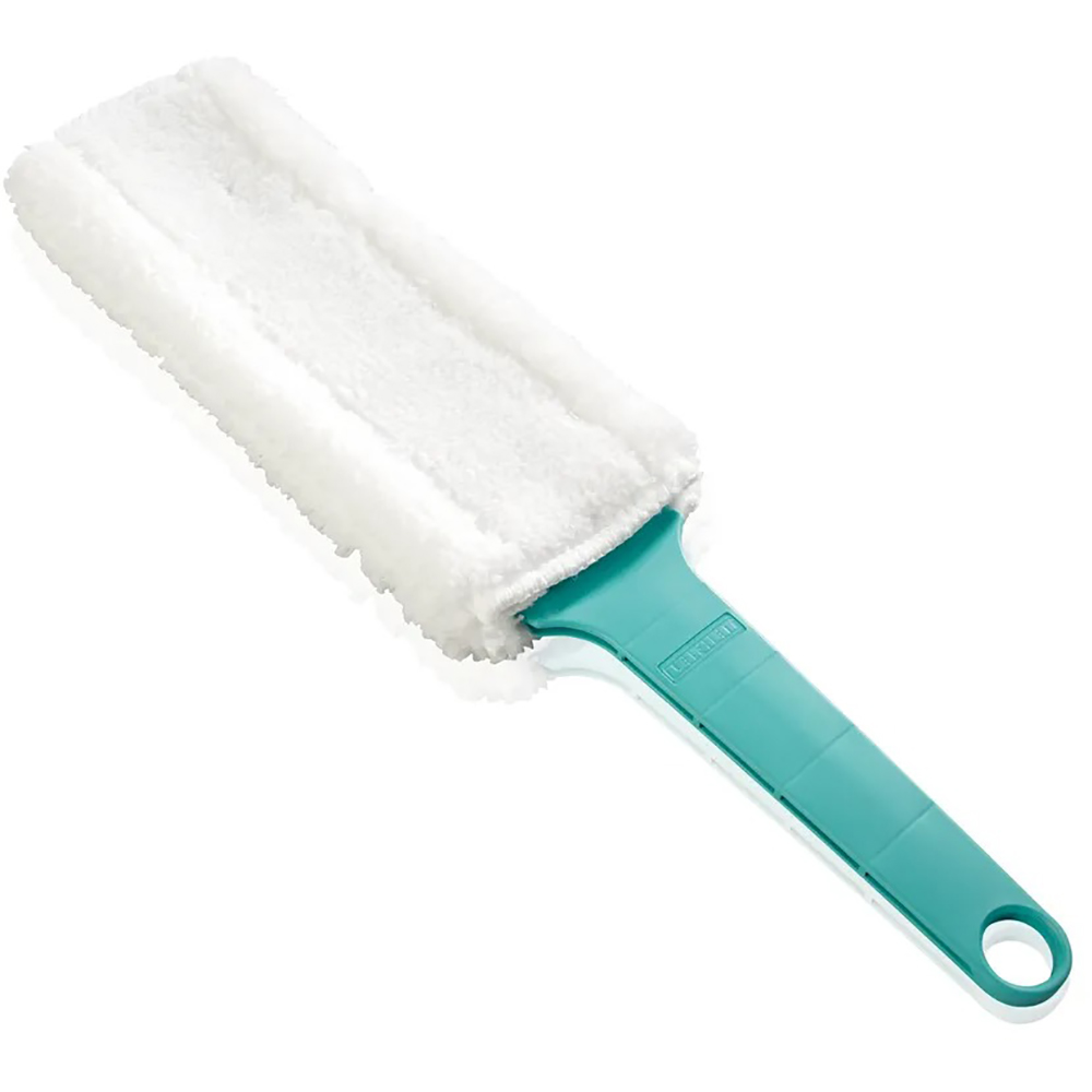 Perie pentru indepartarea prafului de pe calorifere LEIFHEIT, 40 cm, alb-verde