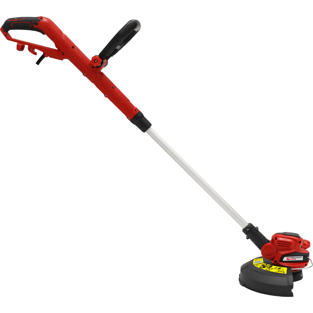 Trimmer electric pentru gazon PERFORMANCE POWER, 450W, 10000rpm, 30 cm, rosu