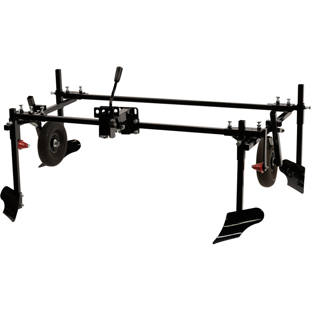 Dispozitiv intindere folie mulcire EVOTOOLS, metal, negru