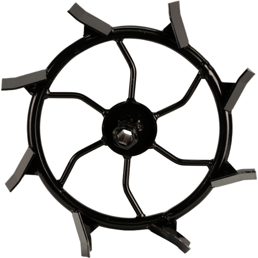 Roti metalice spate EVOTOOLS 683094, 2 bucati, metal, negru