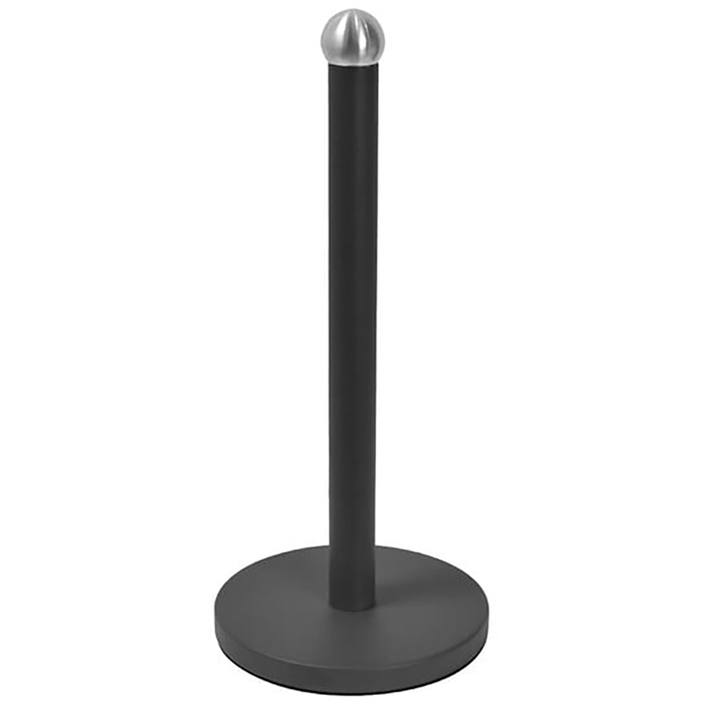Suport rola servetele FRANDIS, metal, negru