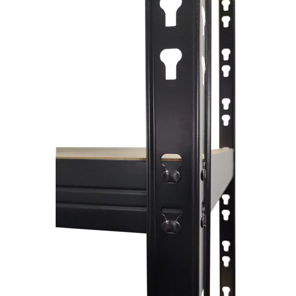 Raft Butterfly, metal, 90 x 40 x 180 cm, 200 kg/polita, negru