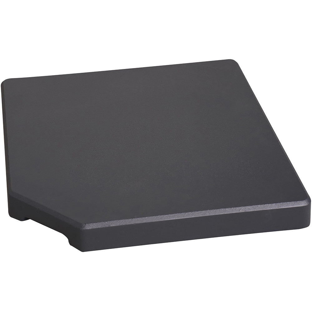 Dala contragreutate suport umbrela GOODHOME Moku, 50 x 50 x 6 cm, 30kg, beton, negru