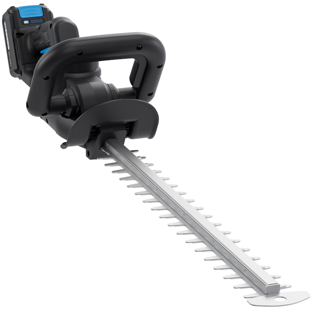 Kit Foarfeca pentru gard viu cu acumulator MAC ALLISTER, 18 V, 5.0AH, lama 55 cm