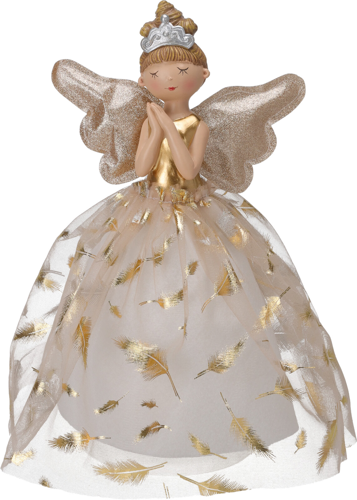 Decoratiune luminoasa Inger, 36 cm, auriu