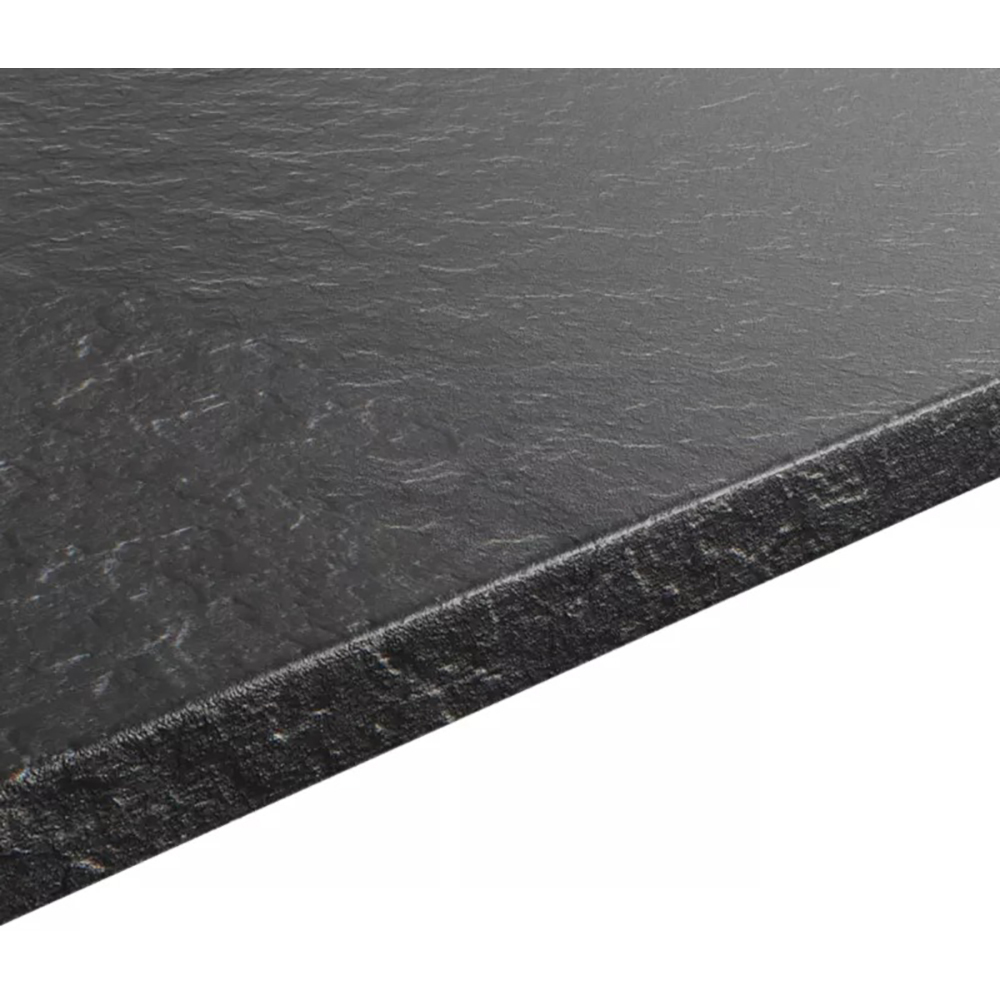Blat bucatarie GOODHOME, 300 x 62 x 3.8 cm, PAL, negru