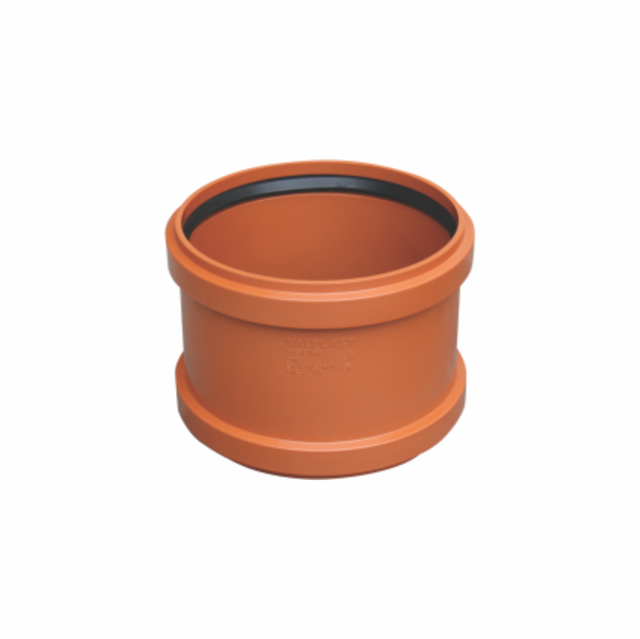 Mufa canal PVC Valplast, D125 mm