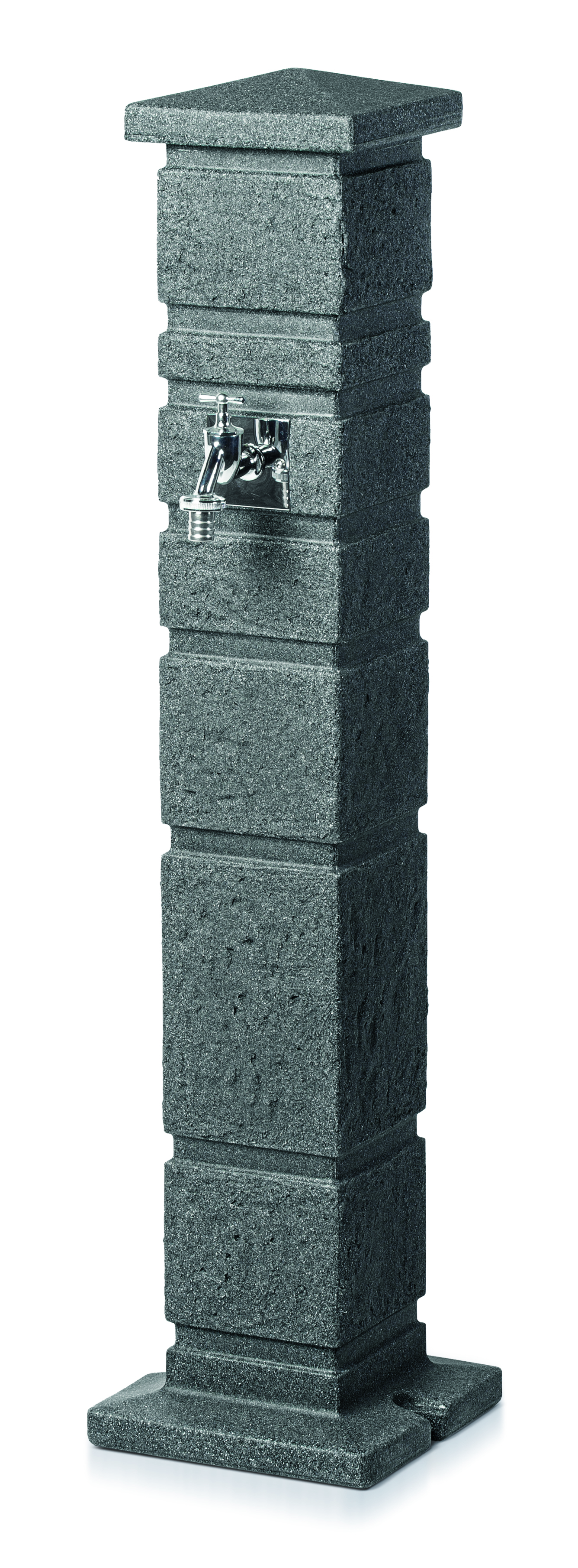 Cismea de gradina PROSPERPLAST Romana, 110x26cm, polietilena, gri antracit