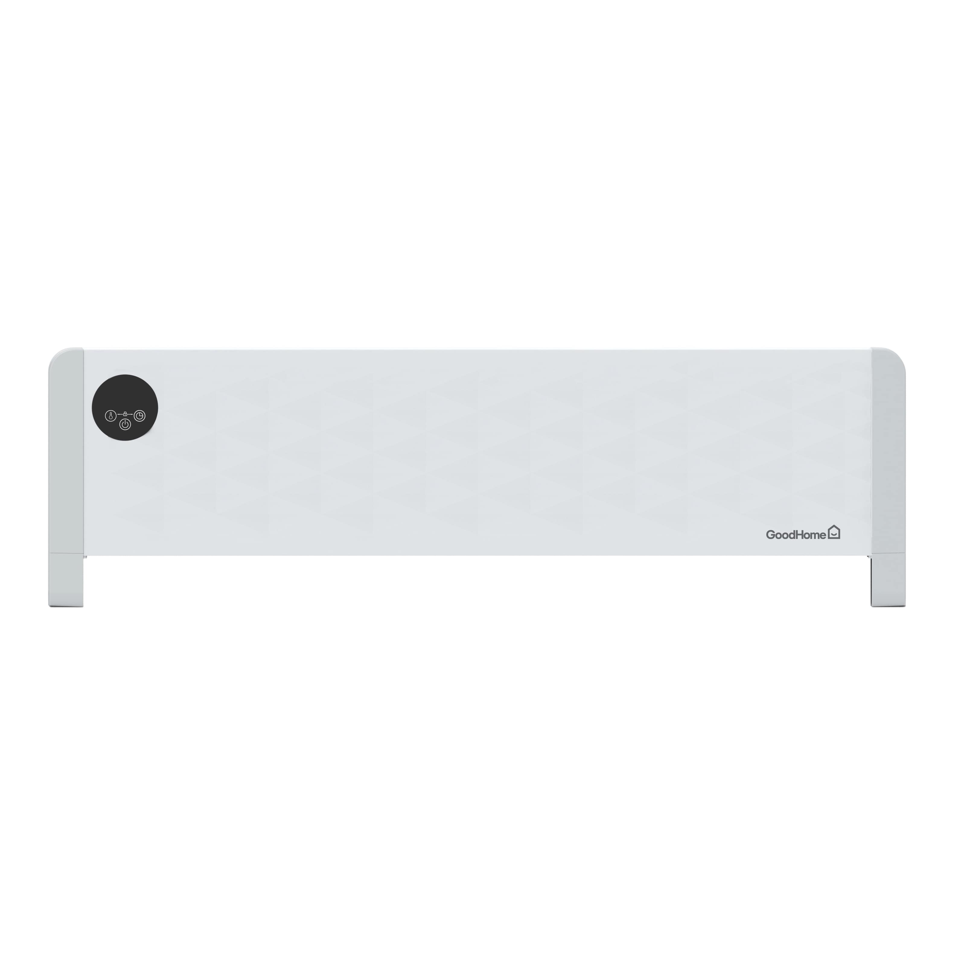Convector GoodHome, 2200W, Termostat reglabil, Telecomanda, alb