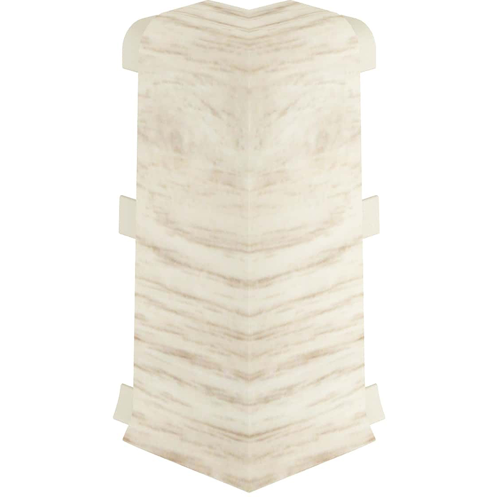 Coltar exterior VILO Esquero 604, PVC, 6.7 cm, 2 bucati, platan Bianco