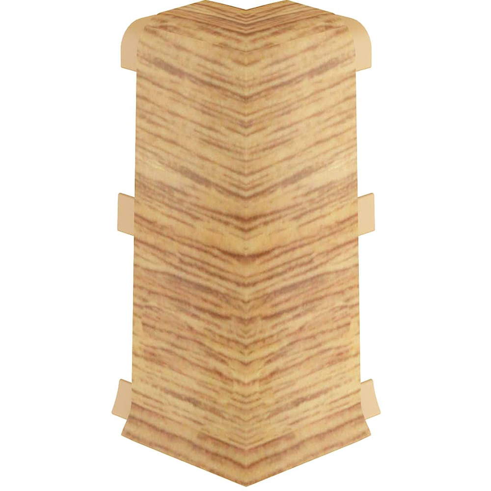 Coltar exterior Vilo Esquero 608, PVC, 6.7 cm, 2 bucati, stejar rosu