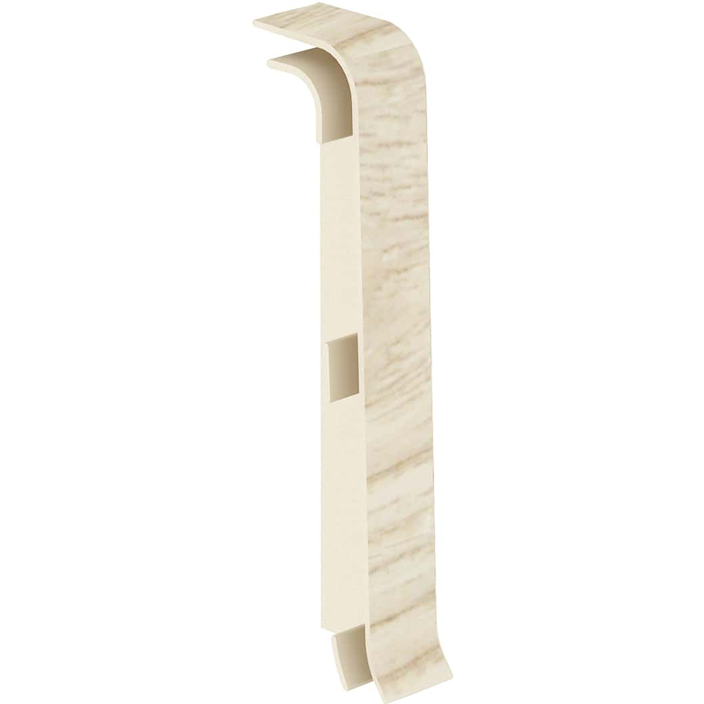 Terminatie stanga-dreapta VILO Esquero 605, PVC, 6.7 cm, 2 bucati, platan vestic