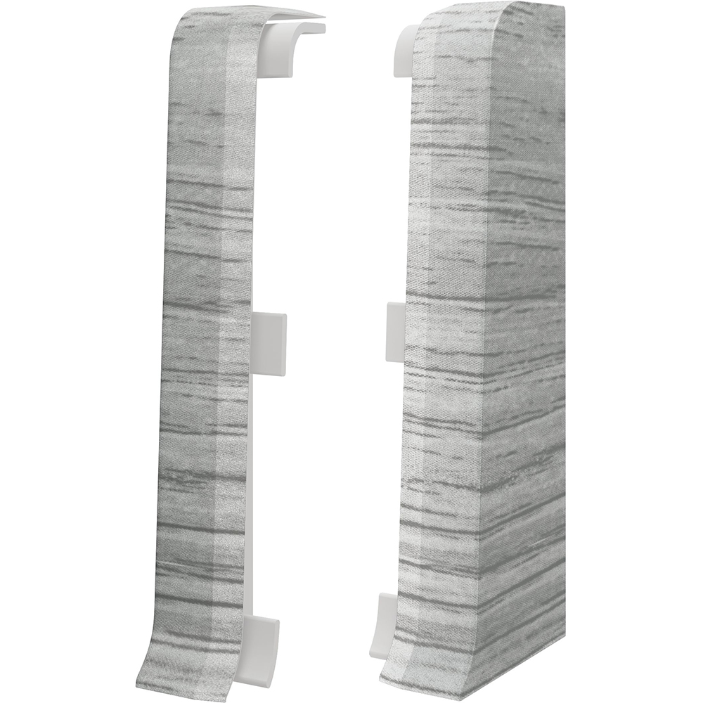 Terminatie stanga-dreapta VILO Esquero 622, PVC, 6.7 cm, 2 bucati, stejar alb