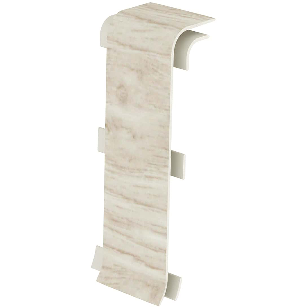 Element imbinare VILO Esquero 603, PVC, 6.7 cm, 2 bucati, alb