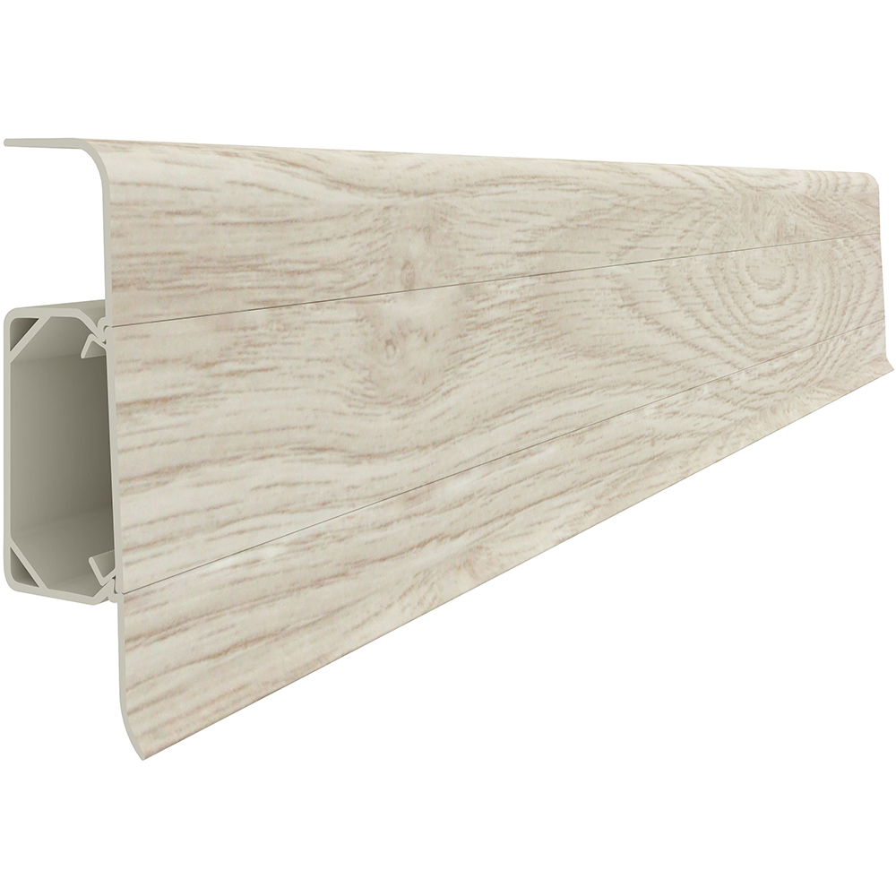 Plinta parchet VILO Esquero 603, PVC, 250 x 6.66 x 2.2 cm, platan California