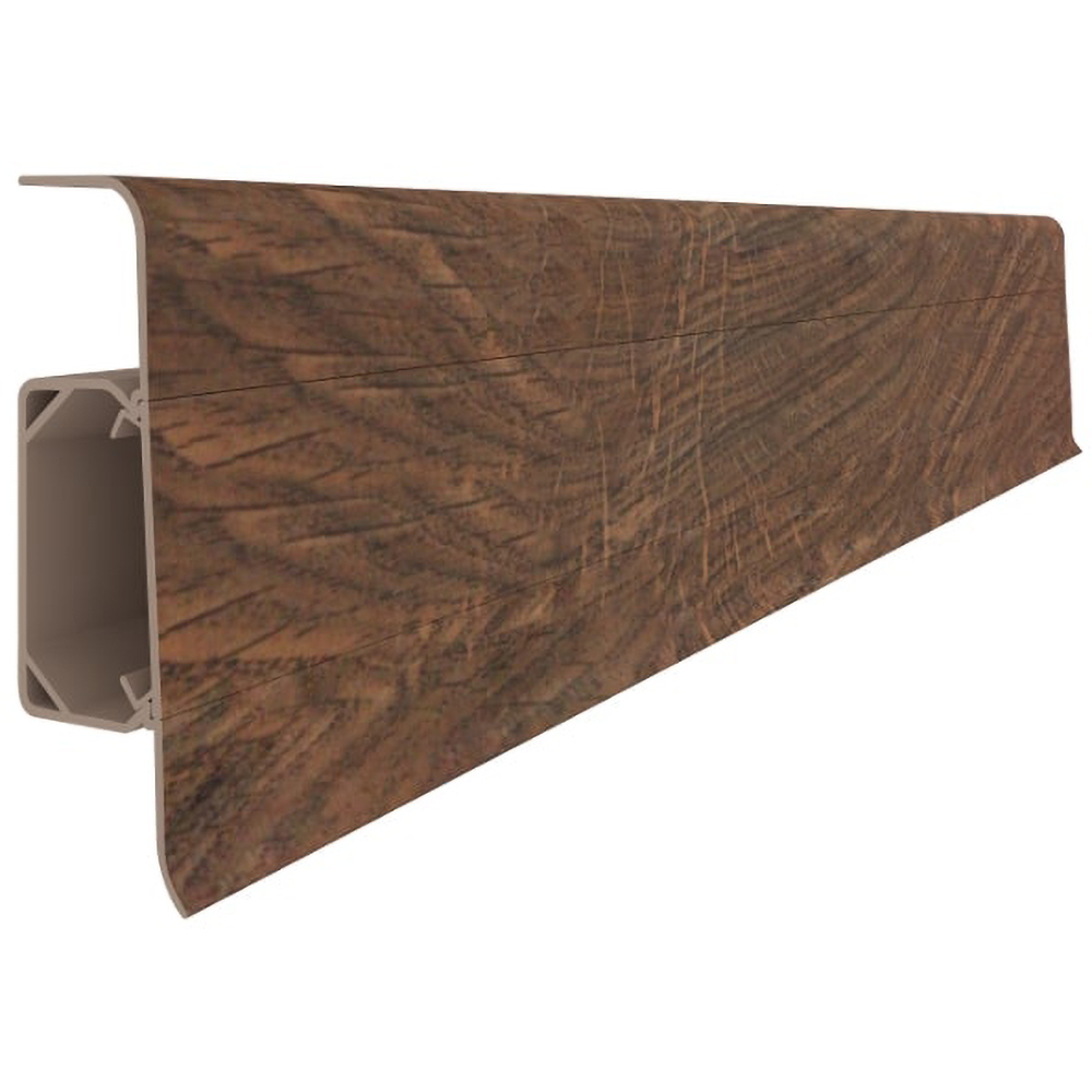 Plinta parchet VILO Esquero 612, PVC, 250 x 6.66 x 2.2 cm, stejar