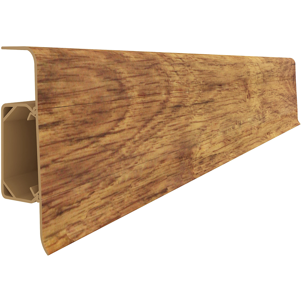 Plinta parchet VILO Esquero 609, PVC, 250 x 6.66 x 2.2 cm, pin