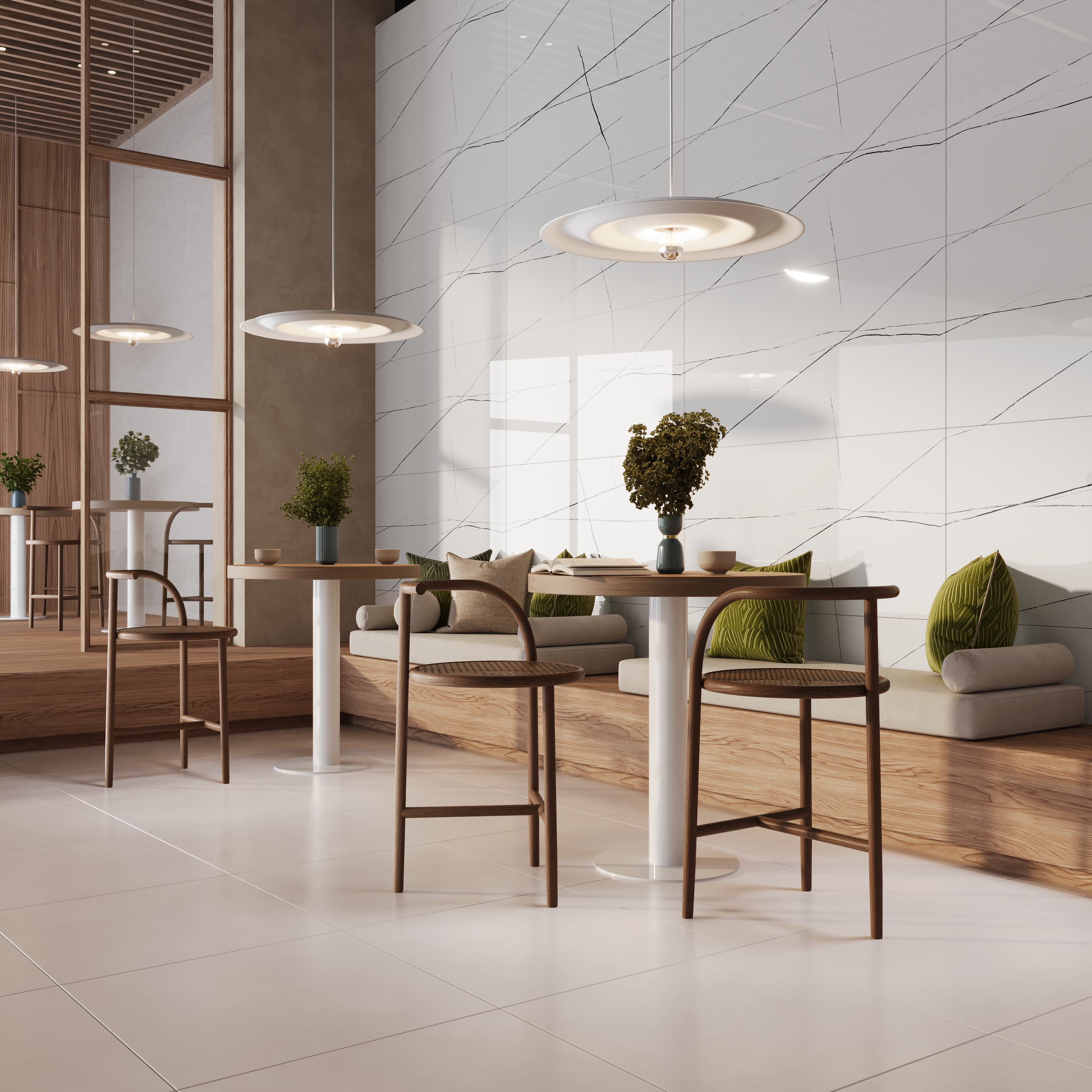 Gresie interior/exterior Saint Laurent, alba, 120 x 60 cm, suprafata 1.44 mp, PEI 3