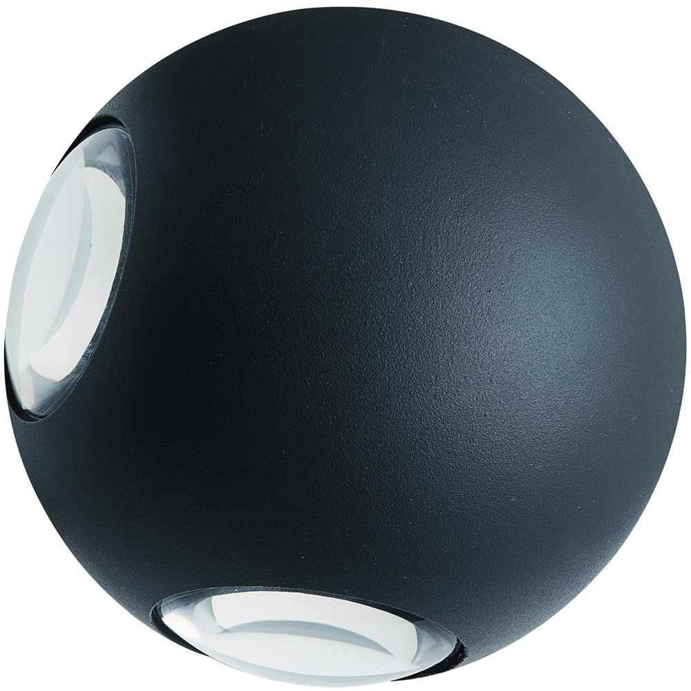 Aplica de exterior LED AVIDE Cairo, 12W, IP54, negru