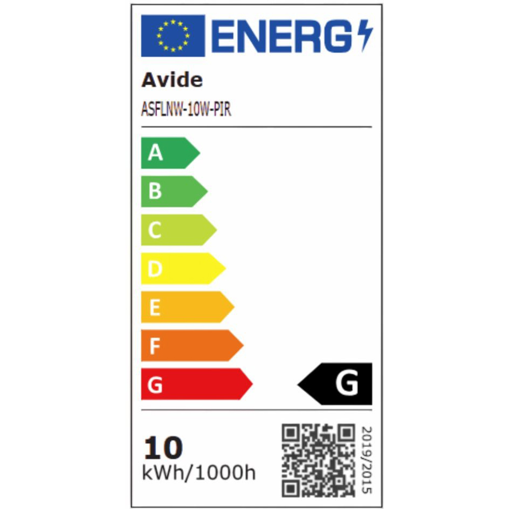 Reflector LED AVIDE, 10W, 800lm, IP44, negru