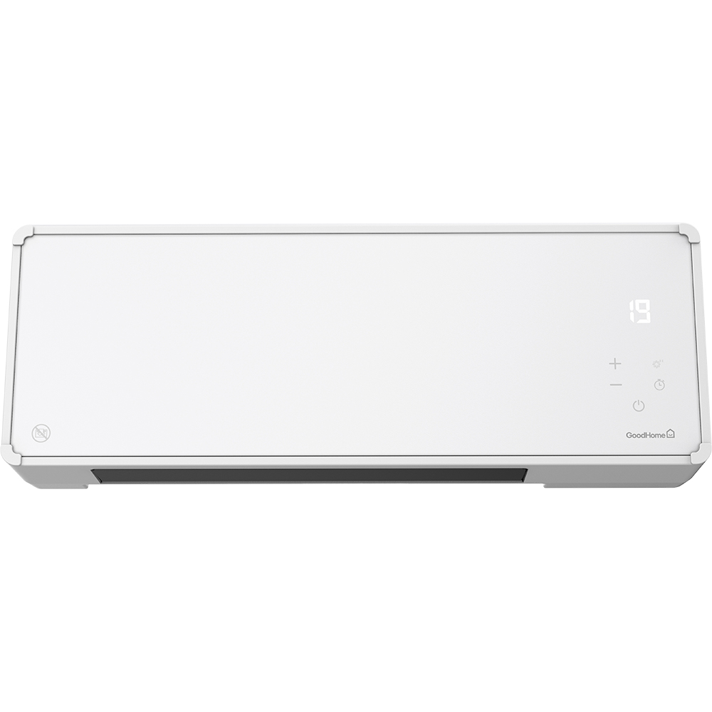 Aeroterma de perete GOODHOME Glenwood, 2000W, Afisaj LED, alb