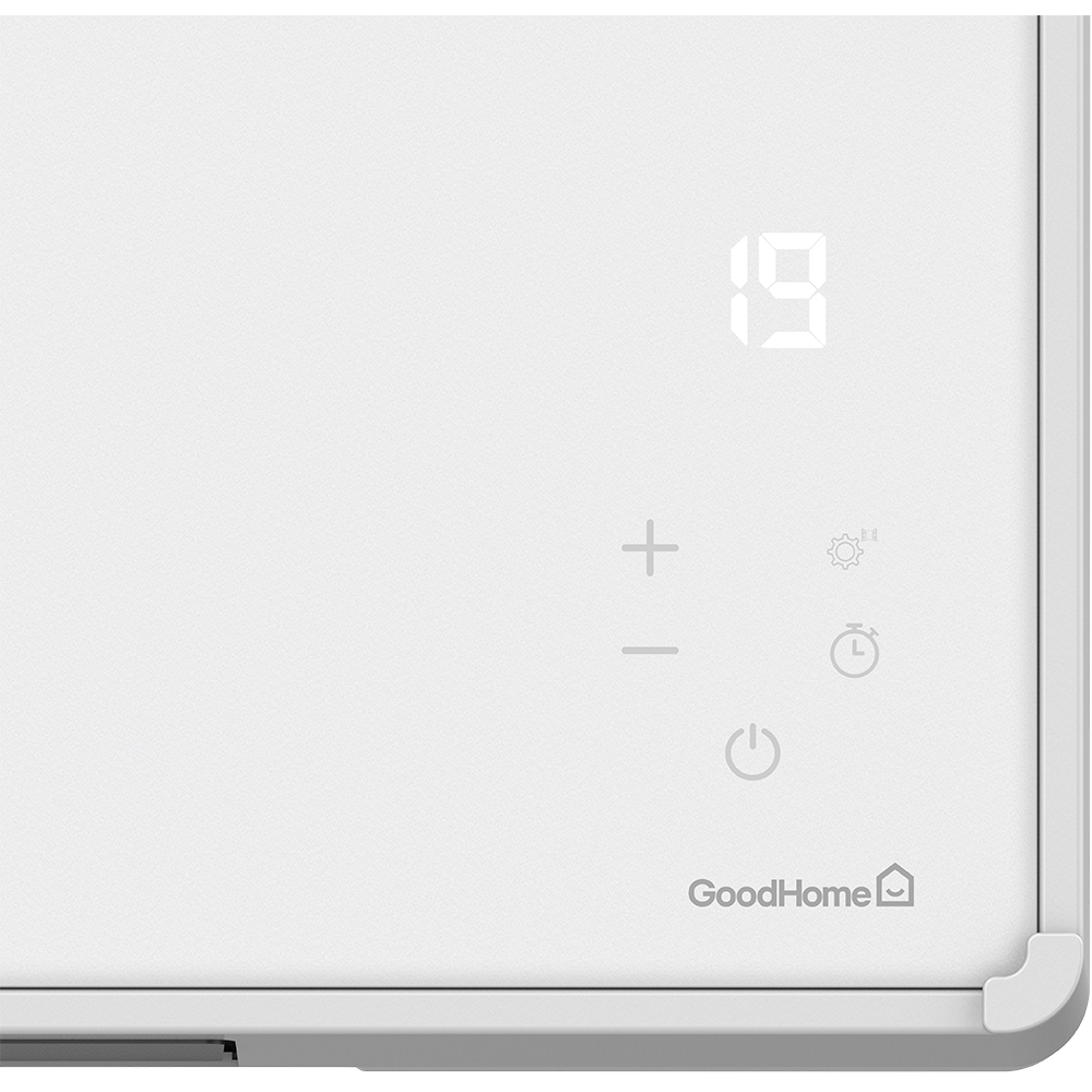 Aeroterma de perete GOODHOME Glenwood, 2000W, Afisaj LED, alb