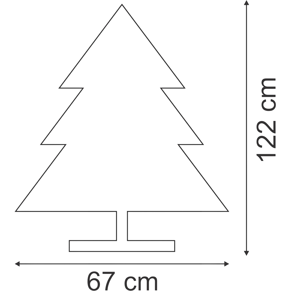 Brad artificial Wintergreen, 122 cm, verde