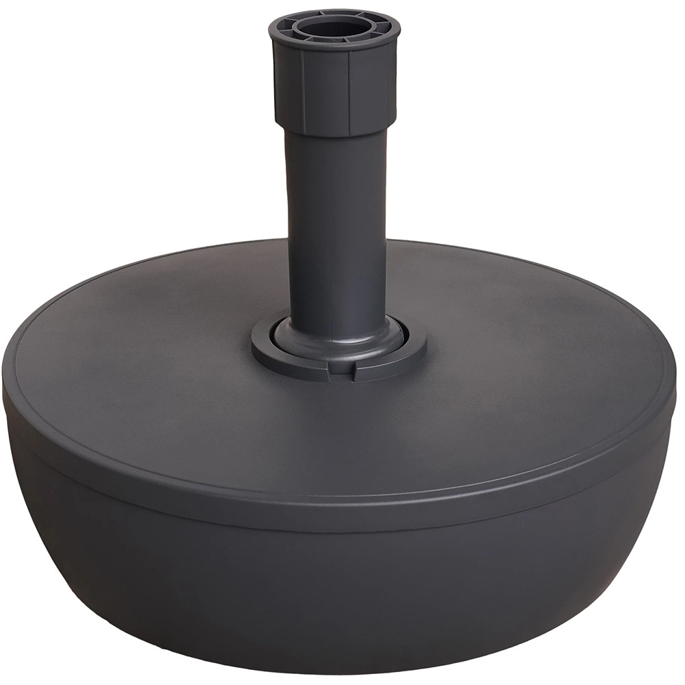 Suport pentru umbrela GOODHOME Balaga, 38 x 50 cm, 35kg, plastic, negru
