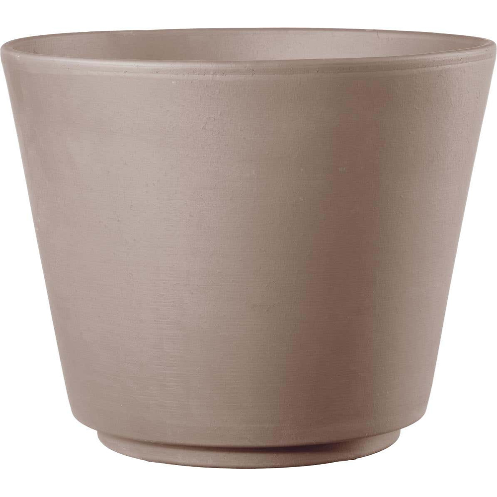 Ghiveci flori DEROMA Cono Modul O, ceramica, D 32 cm, grafit