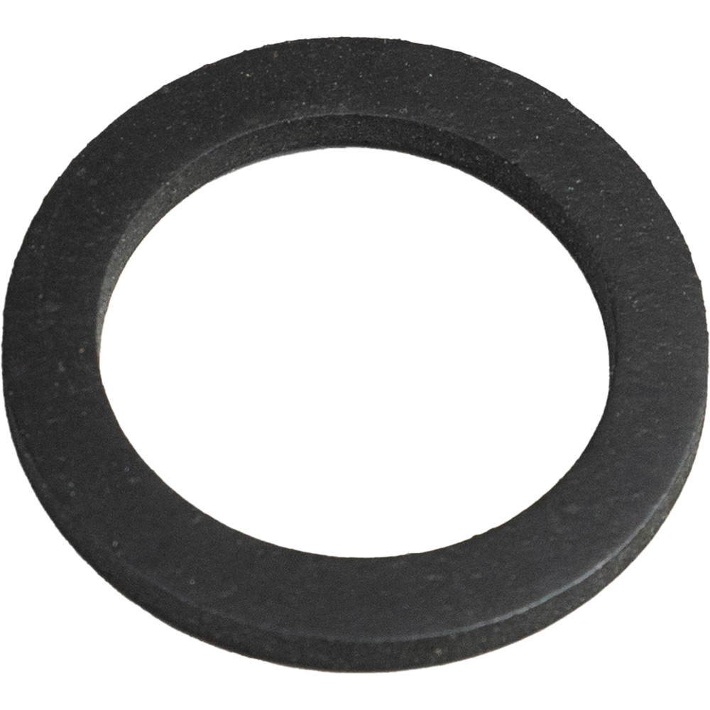 Garnitura plata, cauciuc, 27 x 19 x 3 mm, negru, 10 bucati