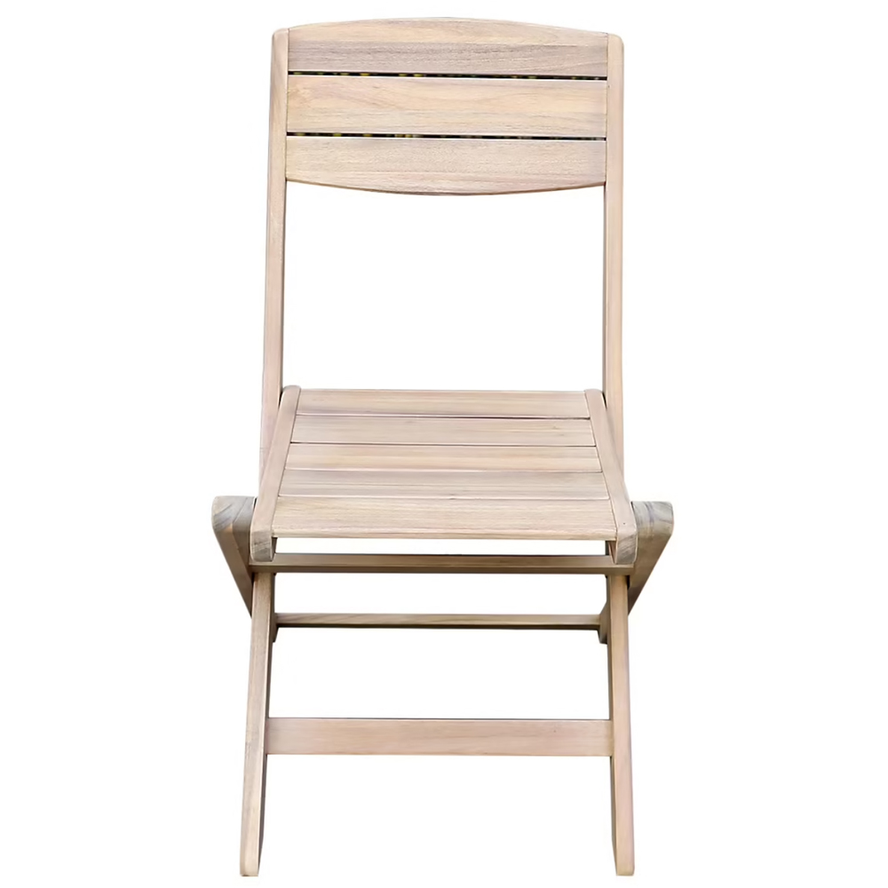 Scaun pliabil de gradina GOODHOME Riveo 101498107,  49 x 51 x 87 cm, maro