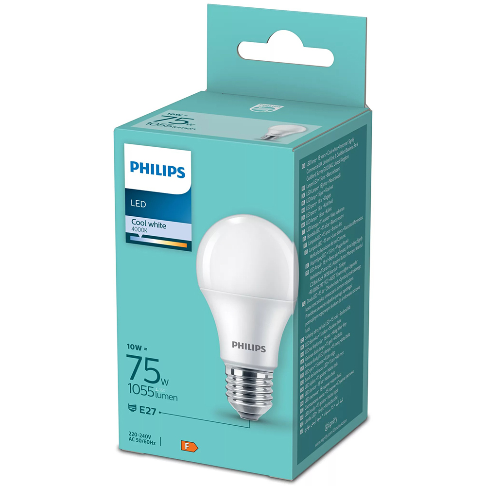 Bec LED PHILIPS 8720169253131, E27, 10W, 1055lm, lumina rece