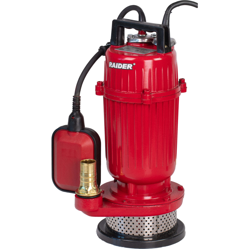 Pompa submersibila apa murdara RAIDER RD-CAWP51, 550W, 3000l/h, inox, rosu