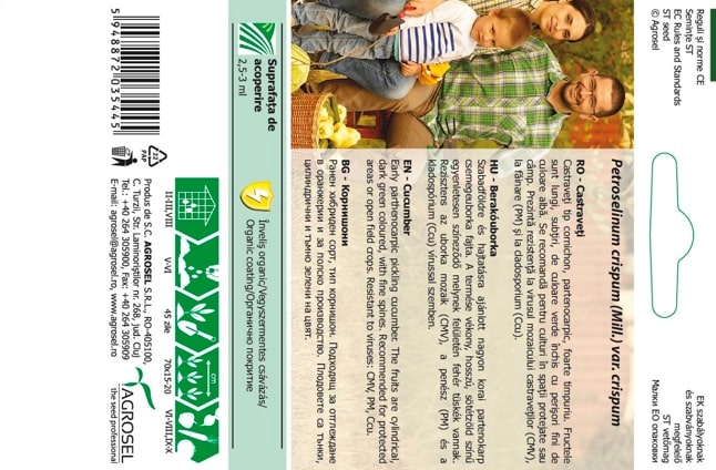 Seminte castraveti Bicaz AGROSEL, 5.15 g