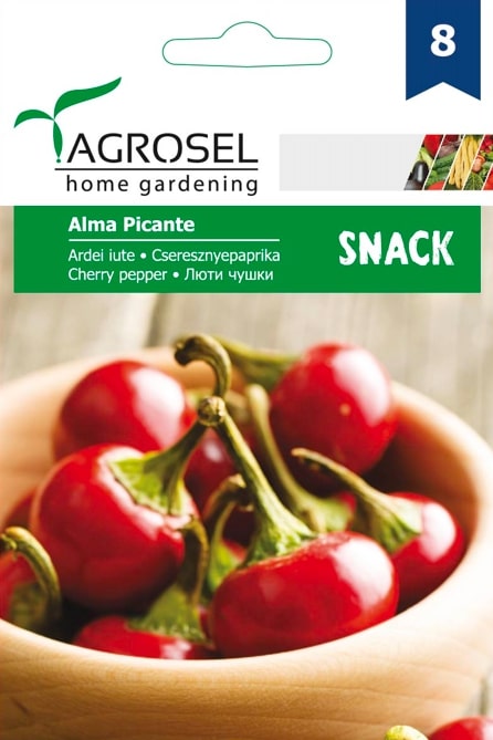 Seminte ardei iute rotund Alma picante AGROSEL, 5.15 g