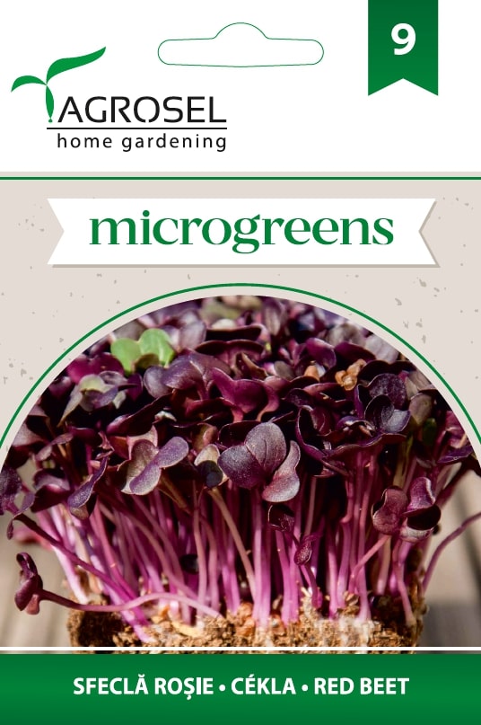 Seminte sfecla rosie (microgreens) AGROSEL, 5.15 g