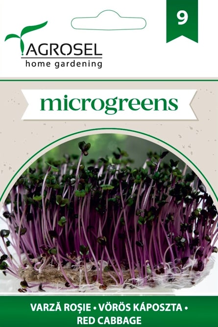 Seminte varza rosie (microgreens) AGROSEL, 5.15 g