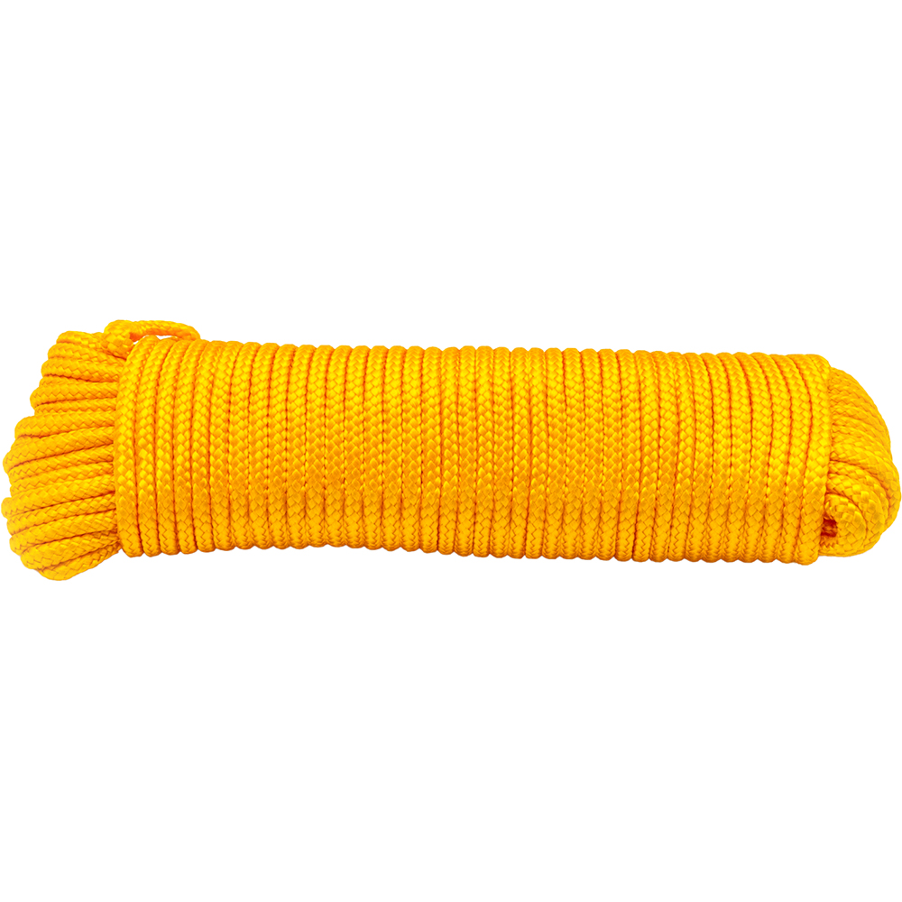 Snur franghie LUMY TOOLS, polipropilena, 5 mm x 25 m, galben