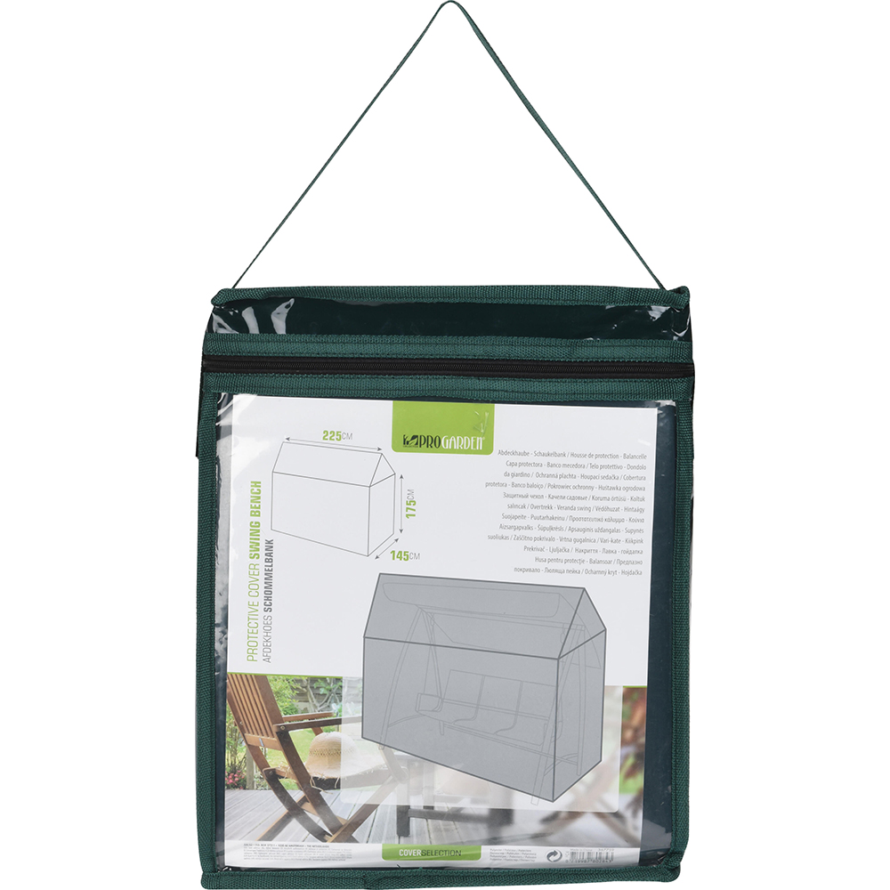 Husa balansoar, poliester, 225 x 145 x 175 cm, verde inchis