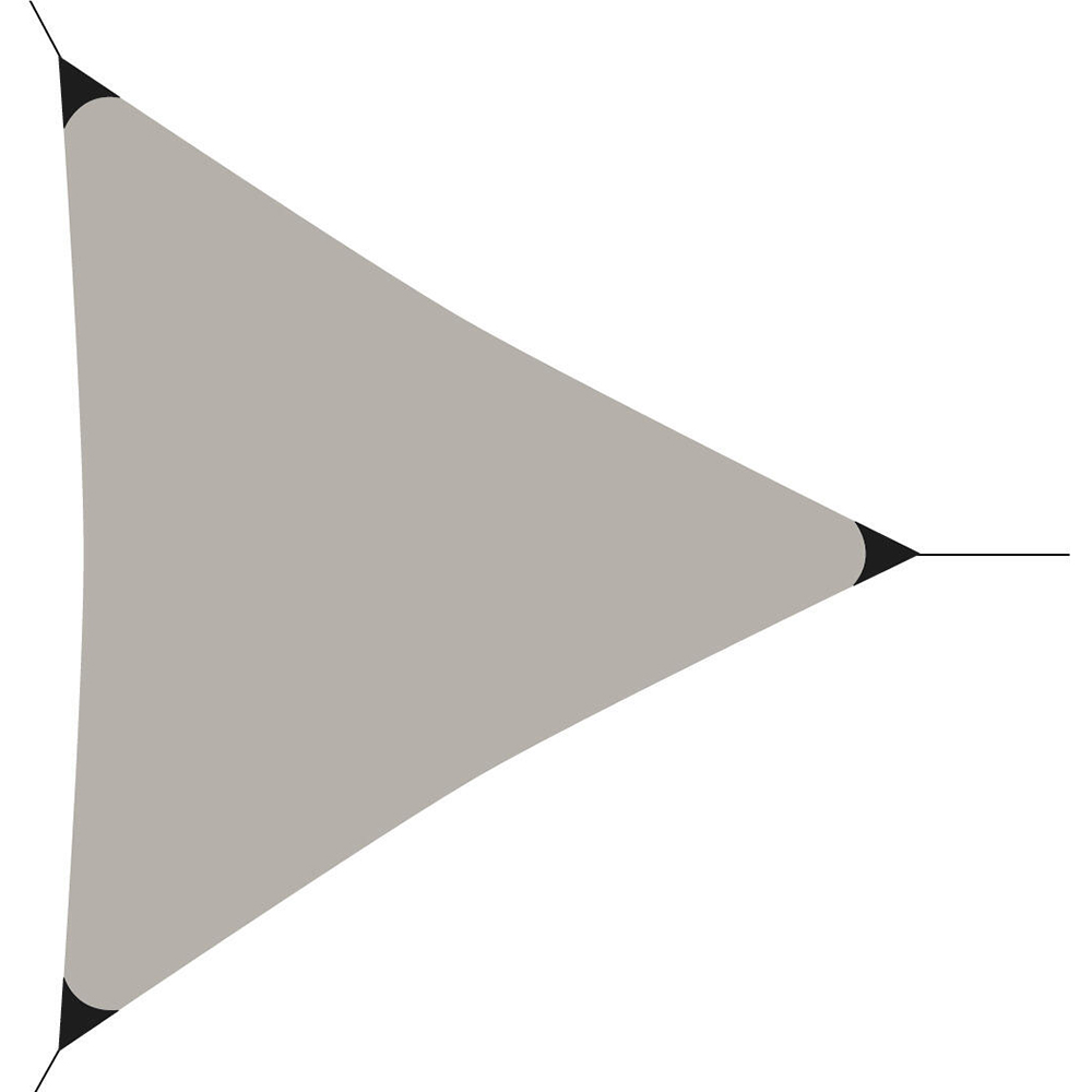 Copertina fixa, poliester, 360 x 360 cm, taupe