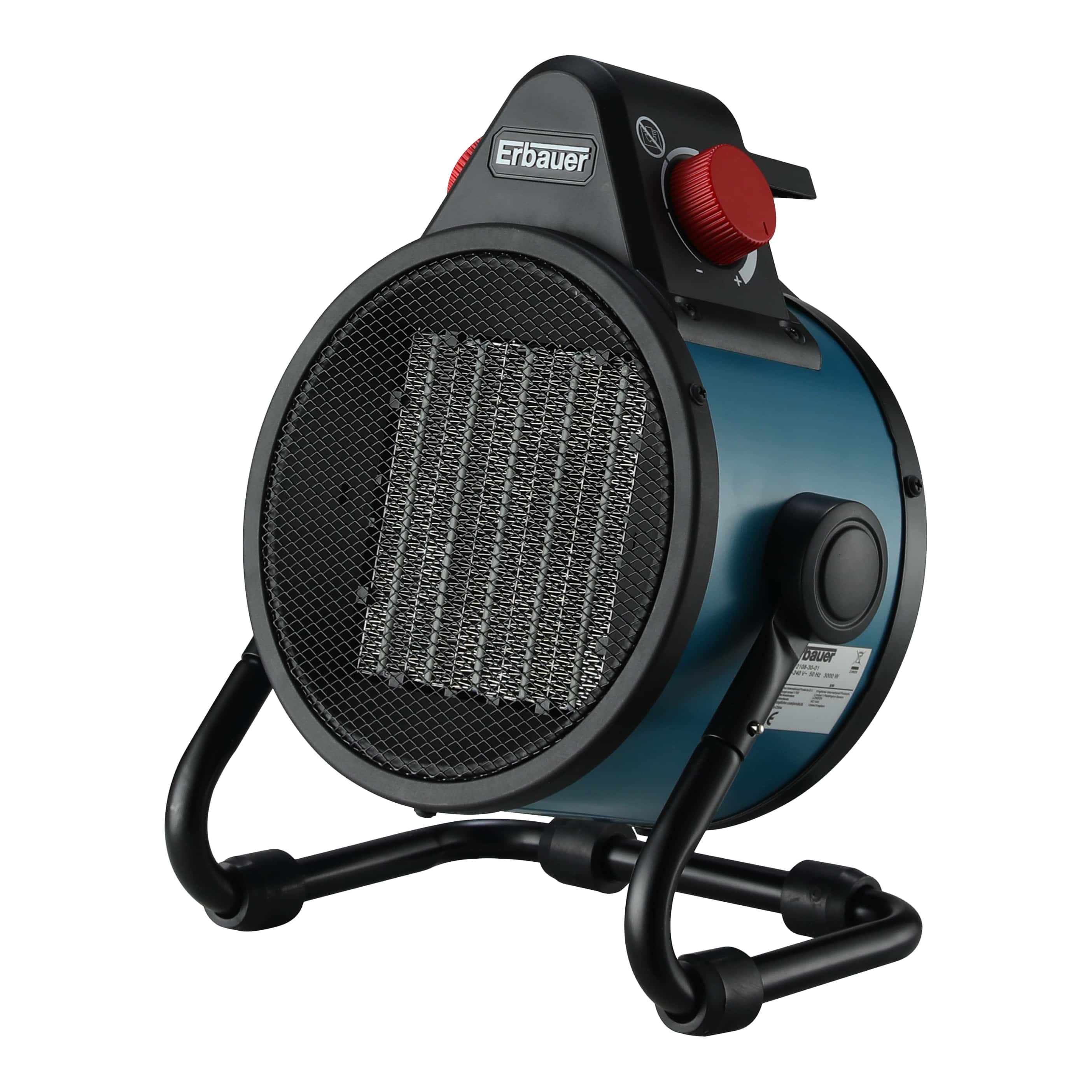 Aeroterma industriala ERBAUER PTC, 3000W, albastru