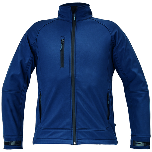 Jacheta de lucru Cerva, tip Softshell, din poliester, bleumarin, marimea XL