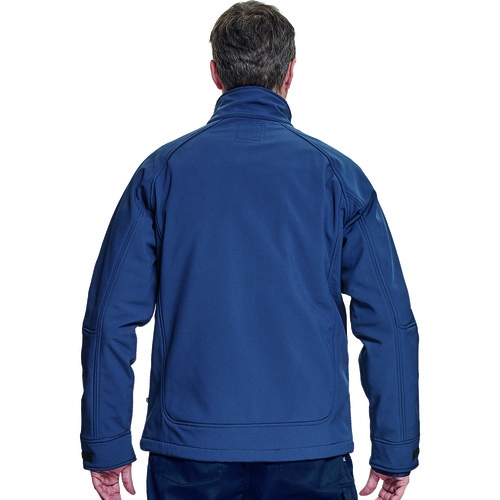 Jacheta de lucru Cerva, tip Softshell, din poliester, bleumarin, marimea XL
