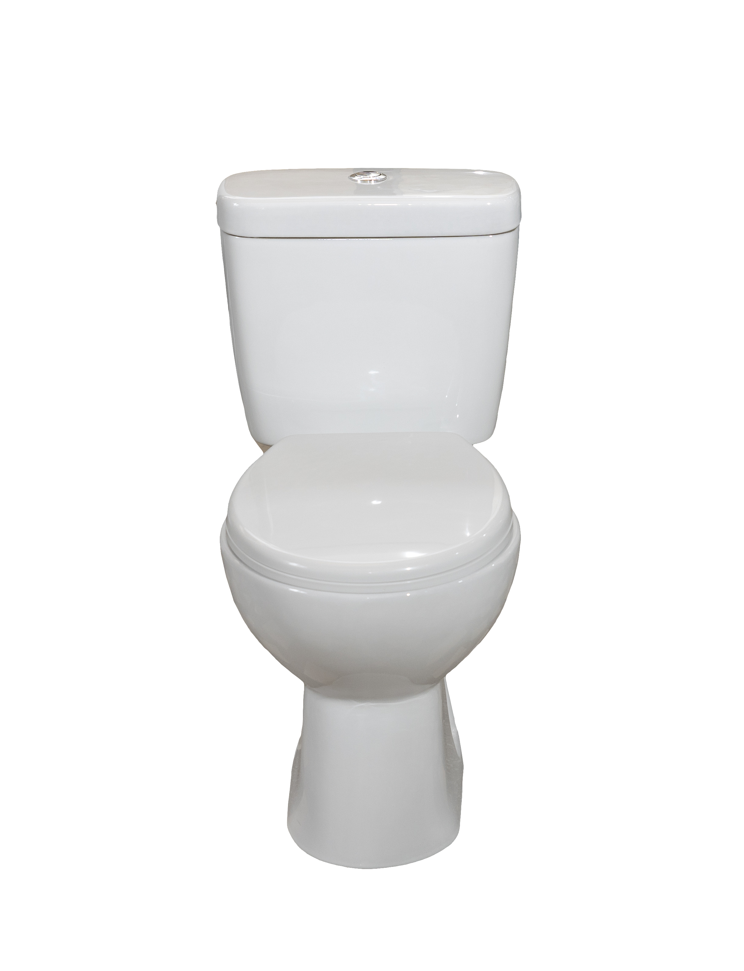 Set vas WC Luxors, ceramica, evacuare orizontala, rezervor, capac, alb
