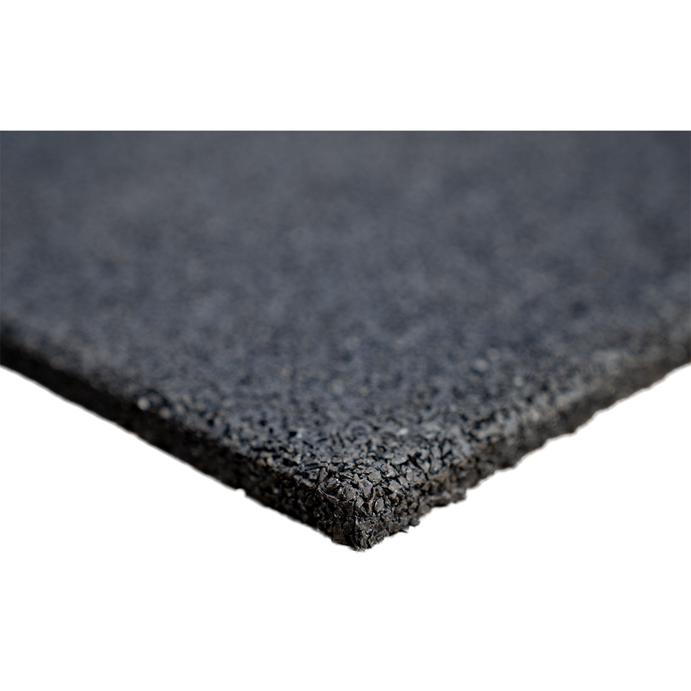Dala Outdoor, cauciuc, 50 x 50 cm, 2 cm, negru