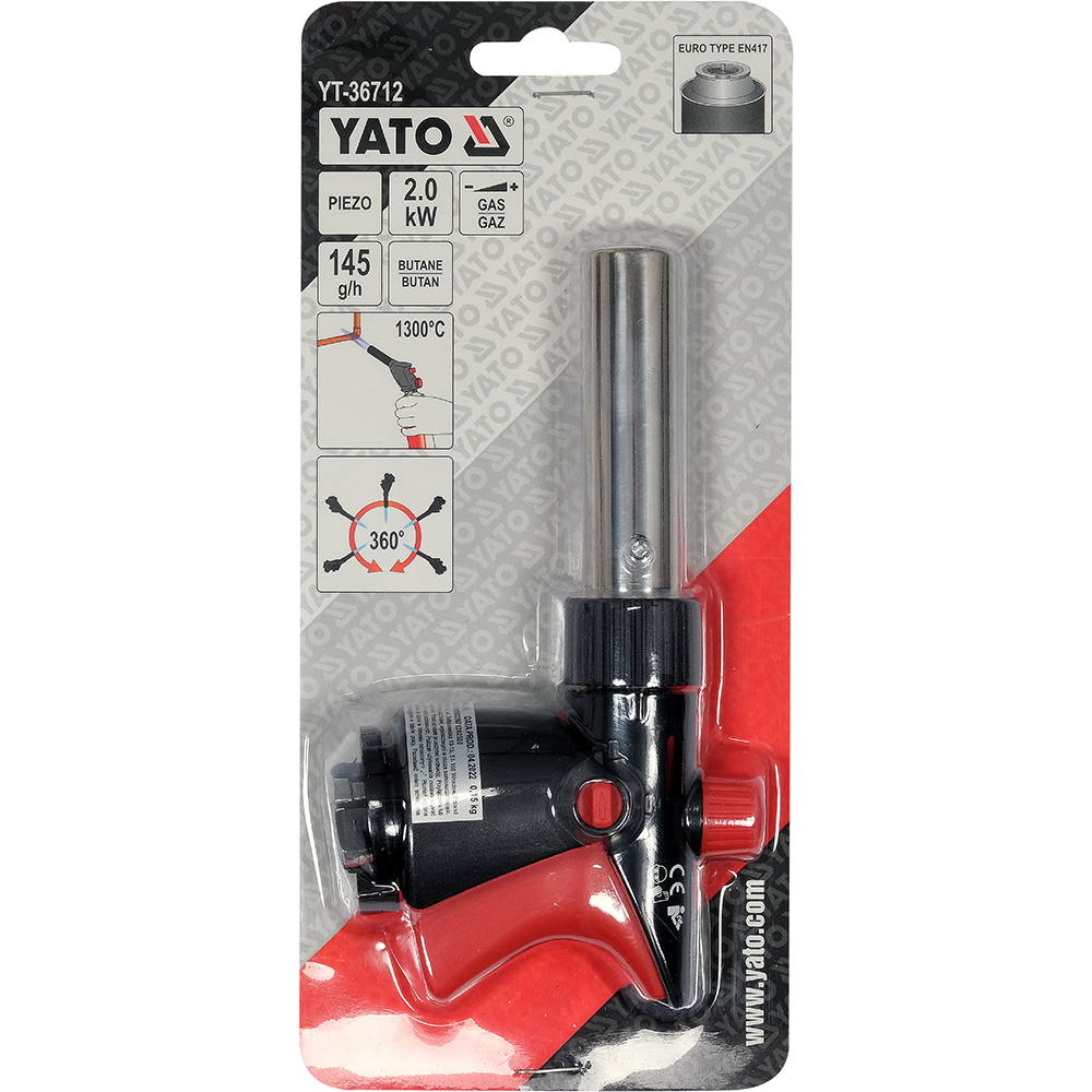 Arzator YATO YT-36712, piezo